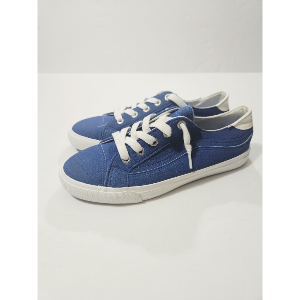 Blowfish Malibu Blue‎ And White Sneakers Women's Size 10M Casual
